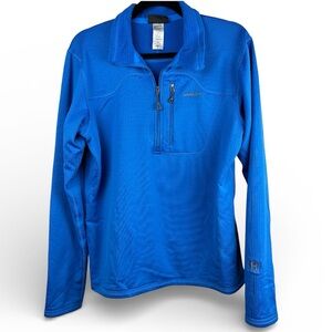 Patagonia R1 Men’s Blue Quarter Zip Long Sleeve Fleece Pullover